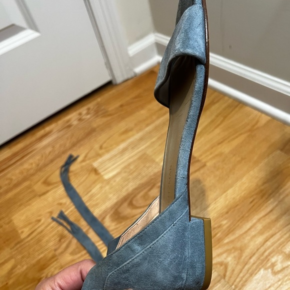 Stuart Weitzman Corbata Suede  Sandals Size 8.5 - Picture 8 of 12